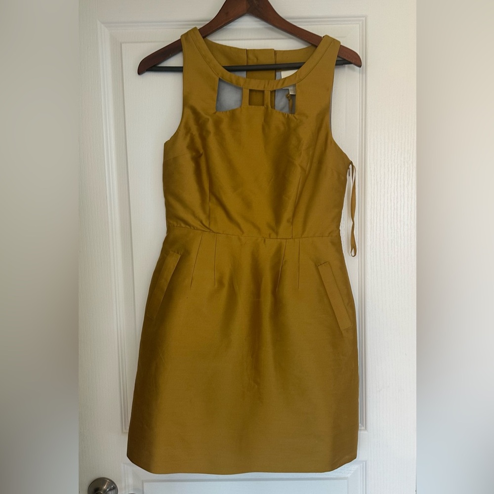 Maeve Golden Mini Dress